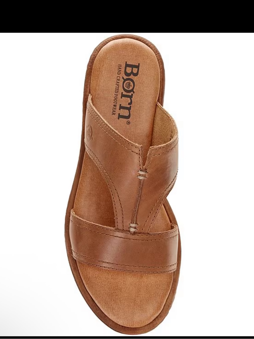 NWT Born Remo Leather Sandals, Size 7 - Picture 1 of 11